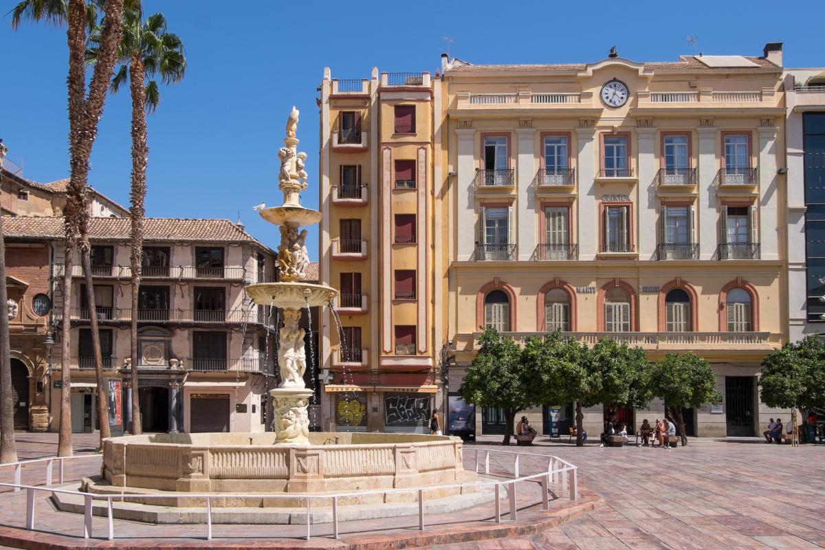 Llegada a Málaga